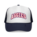 Aggies Embroidered Trucker Cap — Vintage Team Mesh Hat