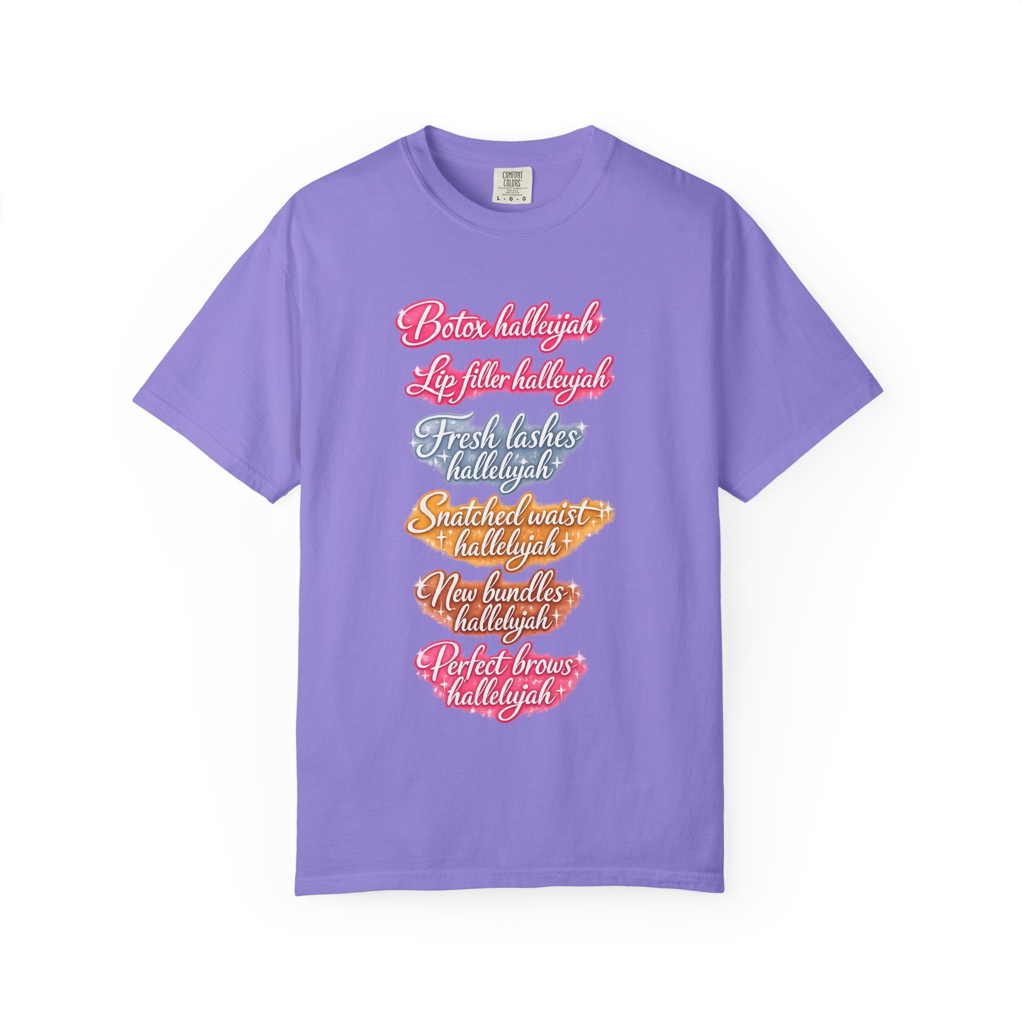 Beauty Boss Graphic T-Shirt — 'Hallelujah' Makeup & Lashes List