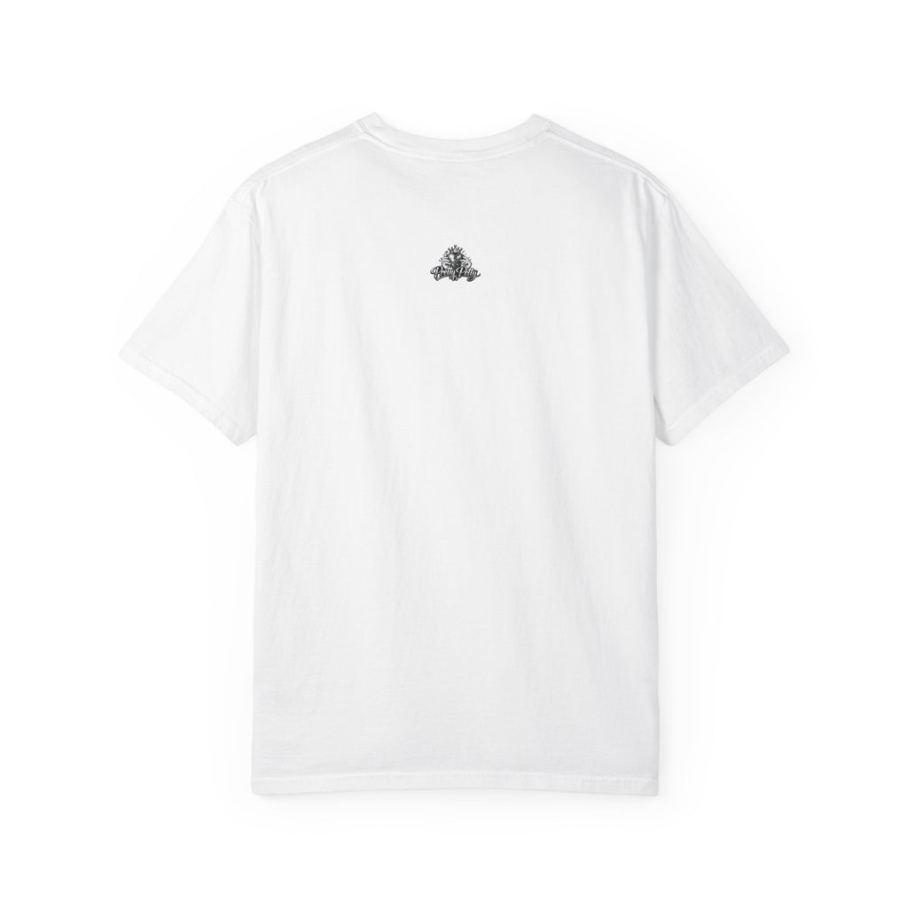 Relaxed Vibes T-Shirt — "If my darkness be something to my creator" Illustrated Woman Graphic Tee