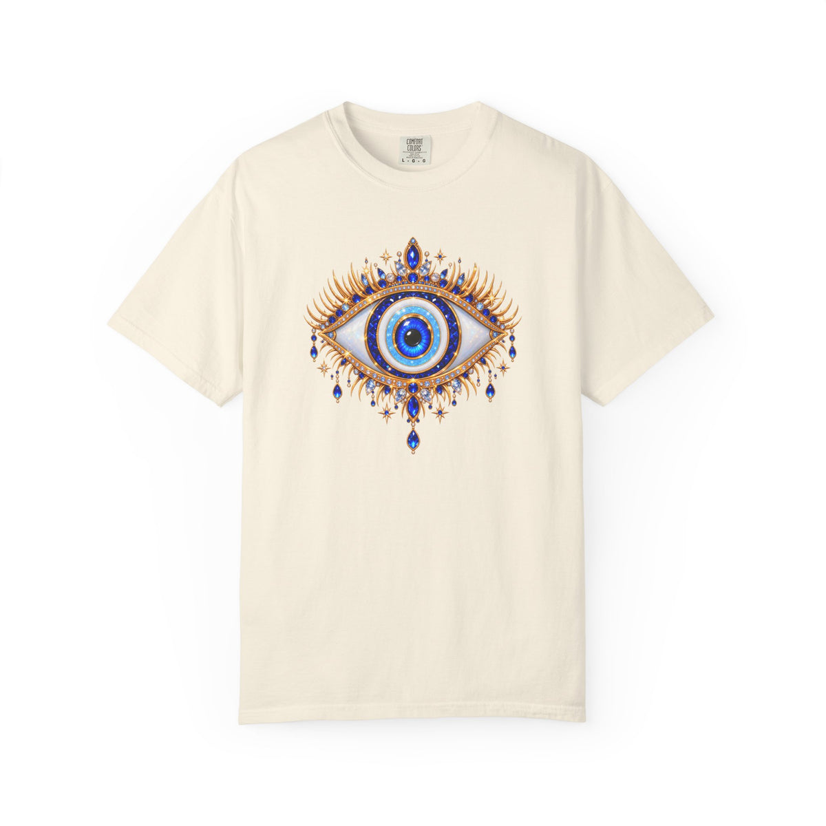 Evil Eye T-Shirt – Blue Protective Eye Graphic Tee