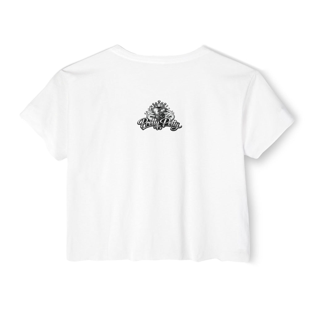 Crop Top — "I Don't throw shade i am the shade." Festival Graphic Crop Top