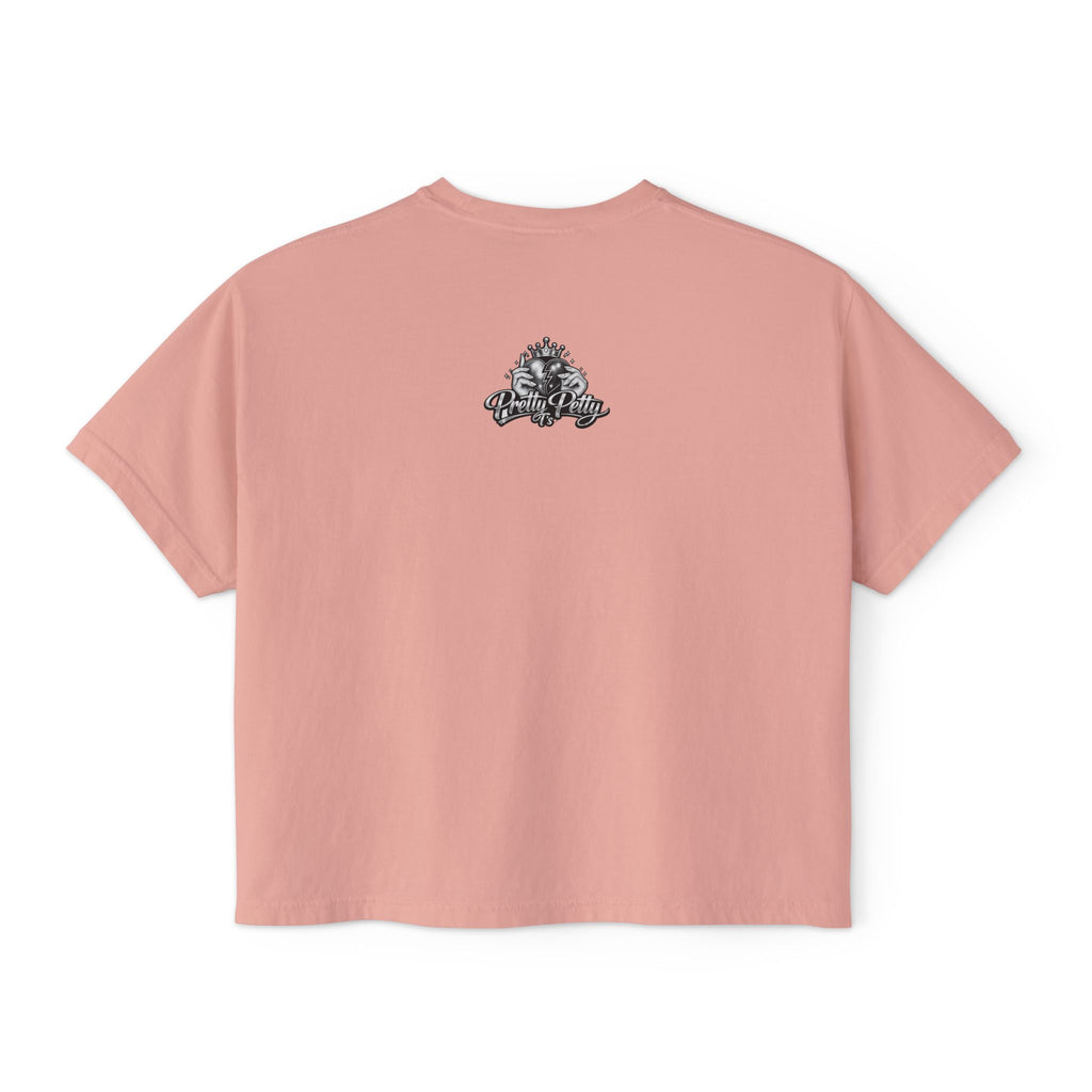 Stop Staring You Can't Afford Me Boxy Tee - Women's Casual Statement T-Shirt
