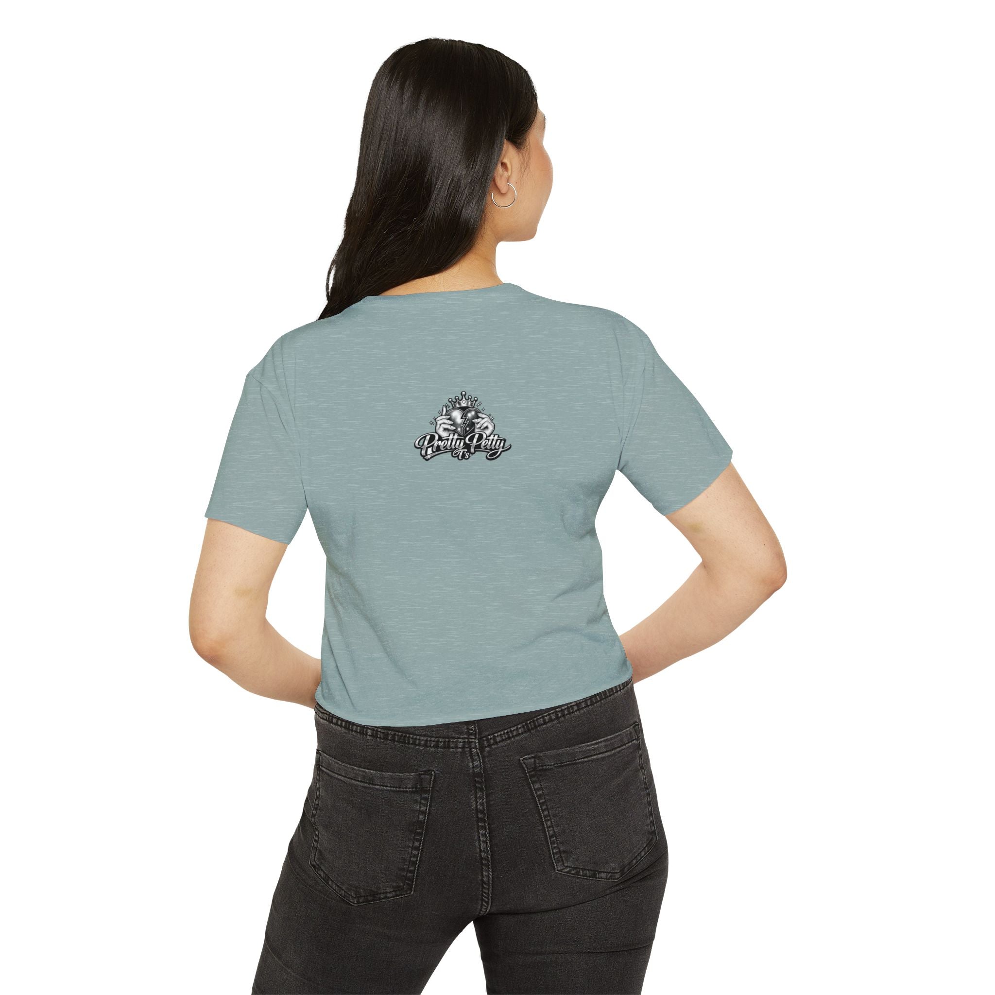 Festival Crop Top — 'I'm Just Here for the Wieners' USA Picnic Graphic