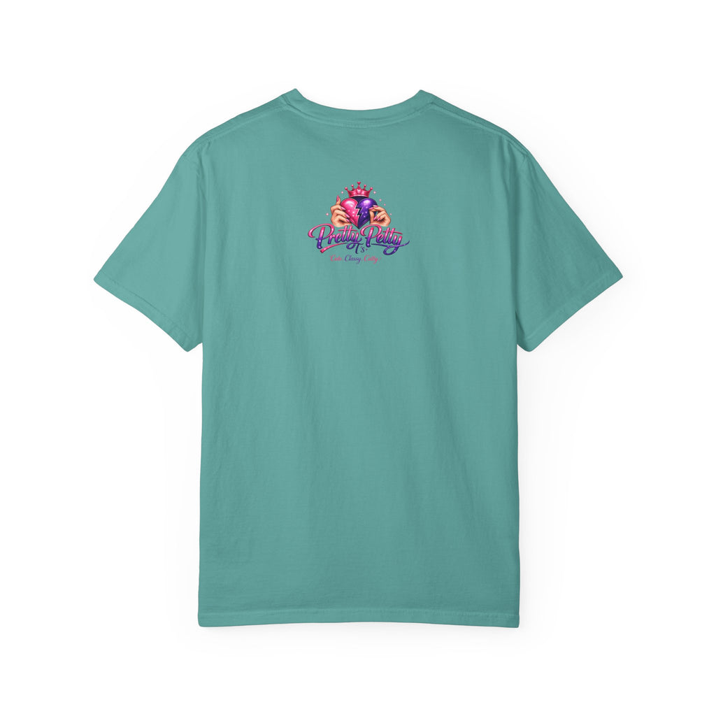 Divorced and Thriving T-Shirt — Empowerment Graphic Tee (front text)
