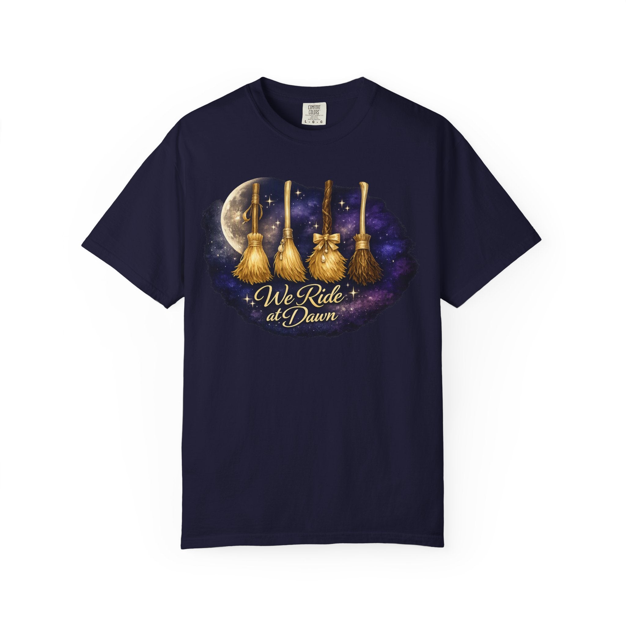 Witch Broomsticks 'We Ride at Dawn' T-Shirt