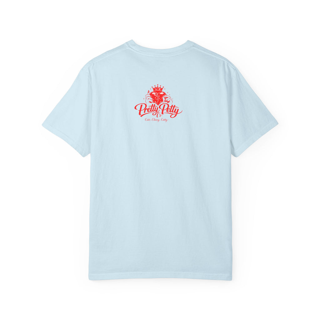 Independence Day Patriotic Graphic T-Shirt — 'Pretty Petty' Fireworks Design
