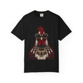 Rooster Portrait T-Shirt — Boho Tribal Rooster Graphic Tee
