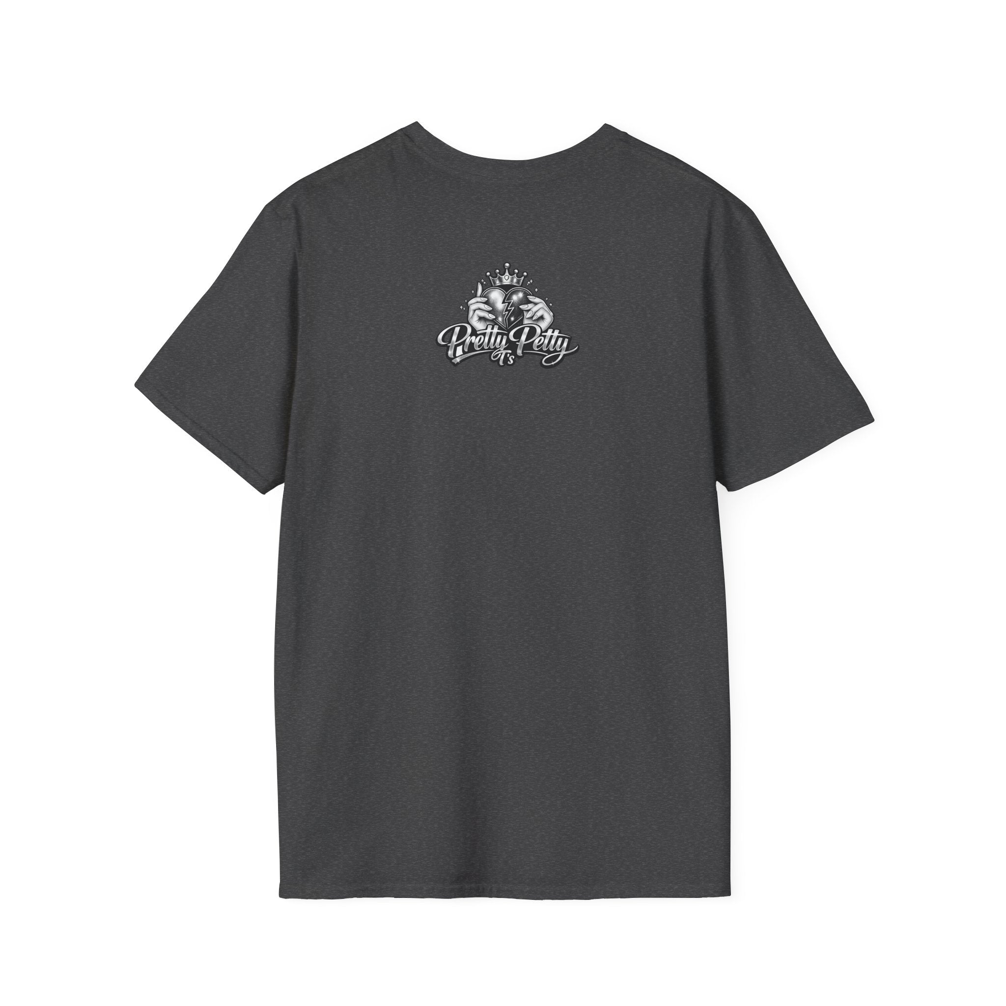 T-Shirt — "Ex-Wife Energy." Retro Text Graphic Tee for Confident Women
