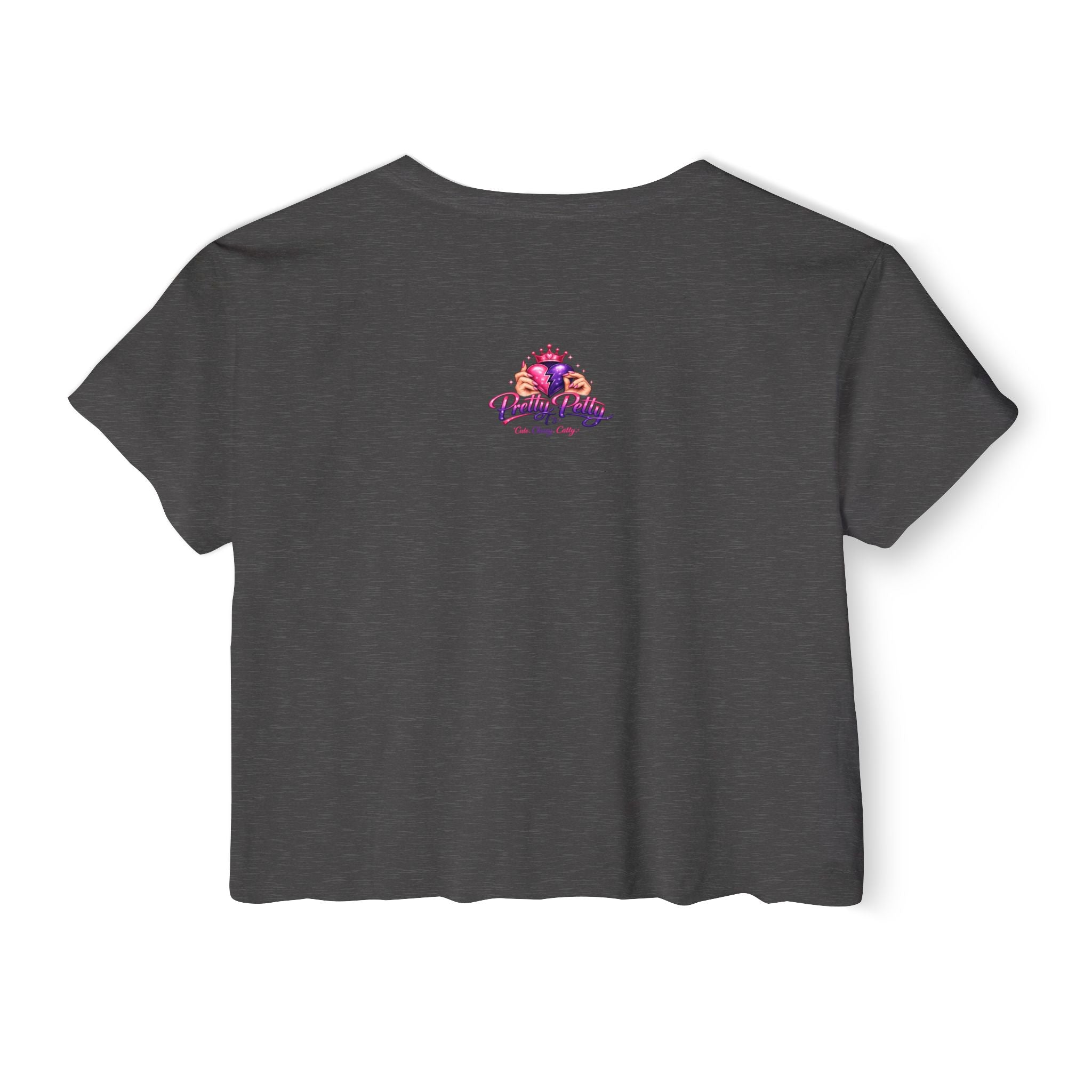 Festival Crop Top — "I'm Outside... Just Not For You" Graphic Tee