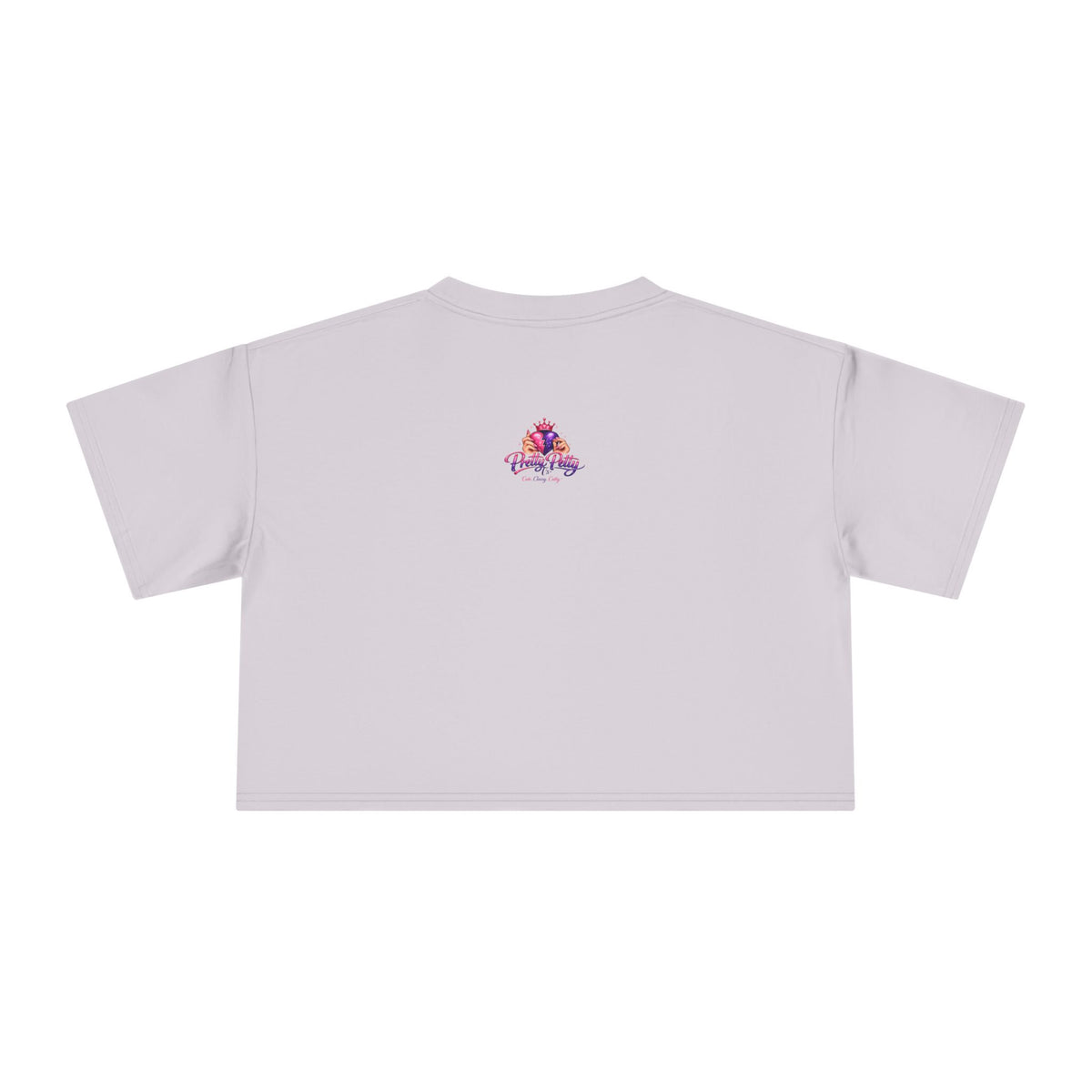 Women's Hamsa Hand Crop Tee – Pink Evil Eye Protection