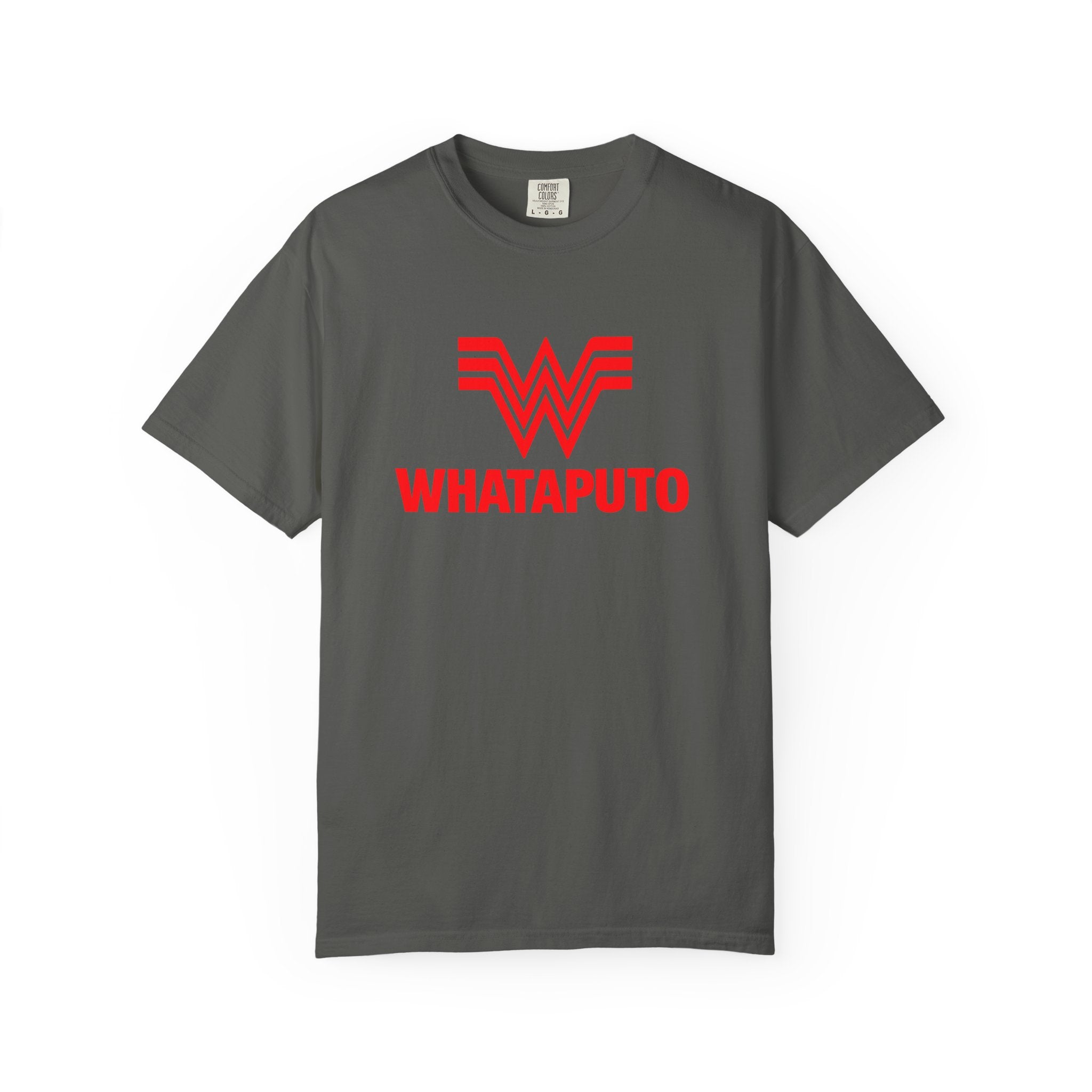 Whataputo Graphic T-Shirt — Bold Retro Logo Tee