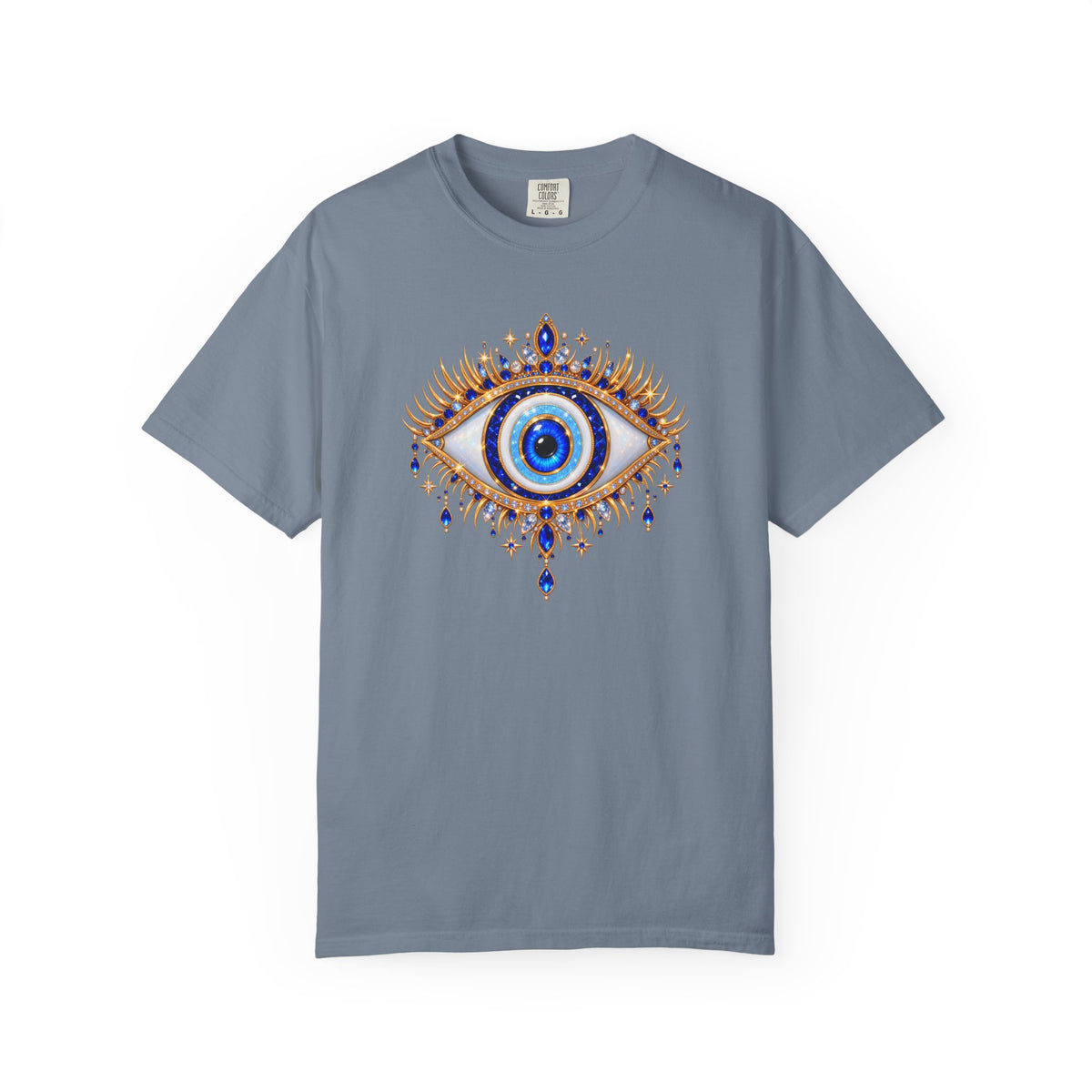Evil Eye T-Shirt – Blue Protective Eye Graphic Tee