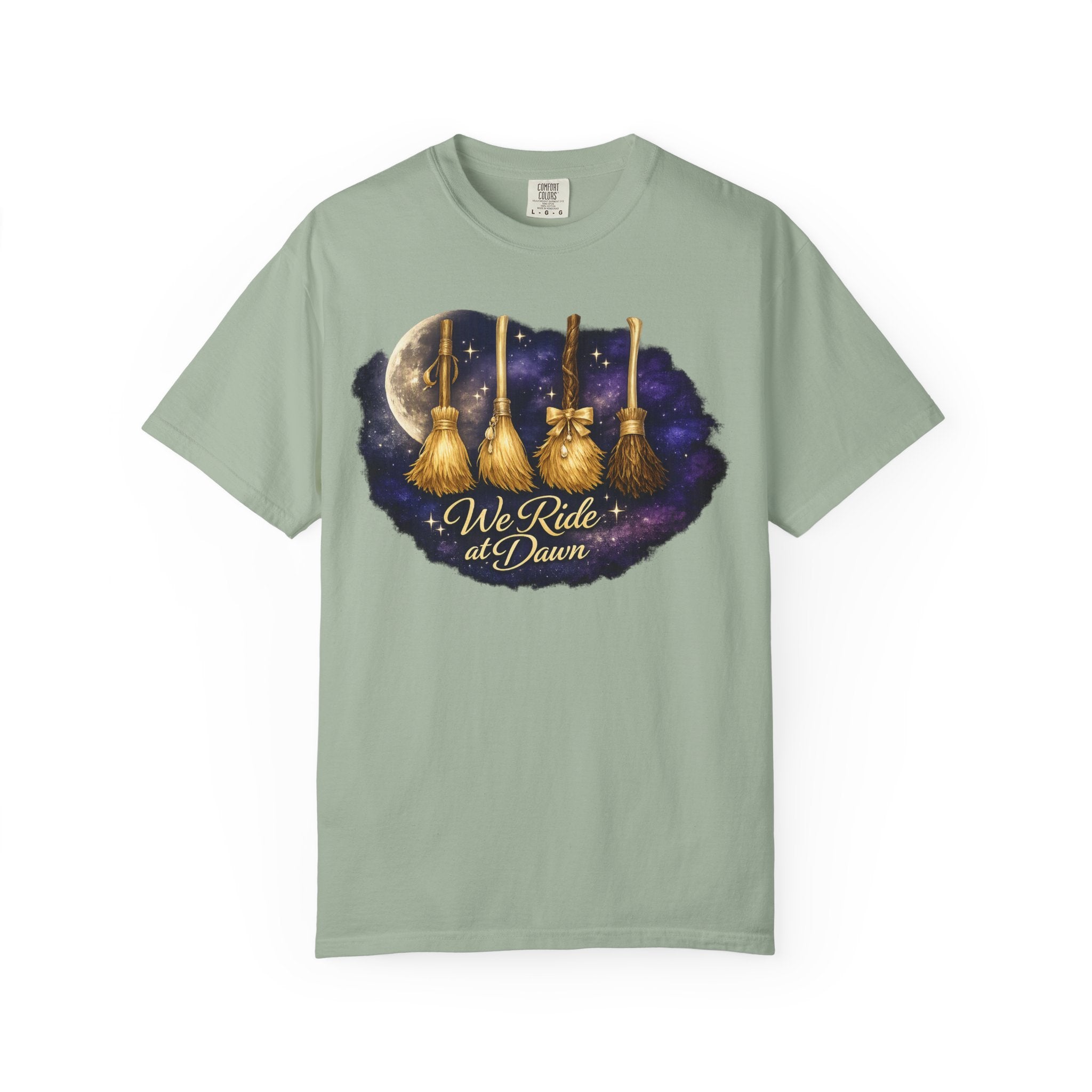 Witch Broomsticks 'We Ride at Dawn' T-Shirt