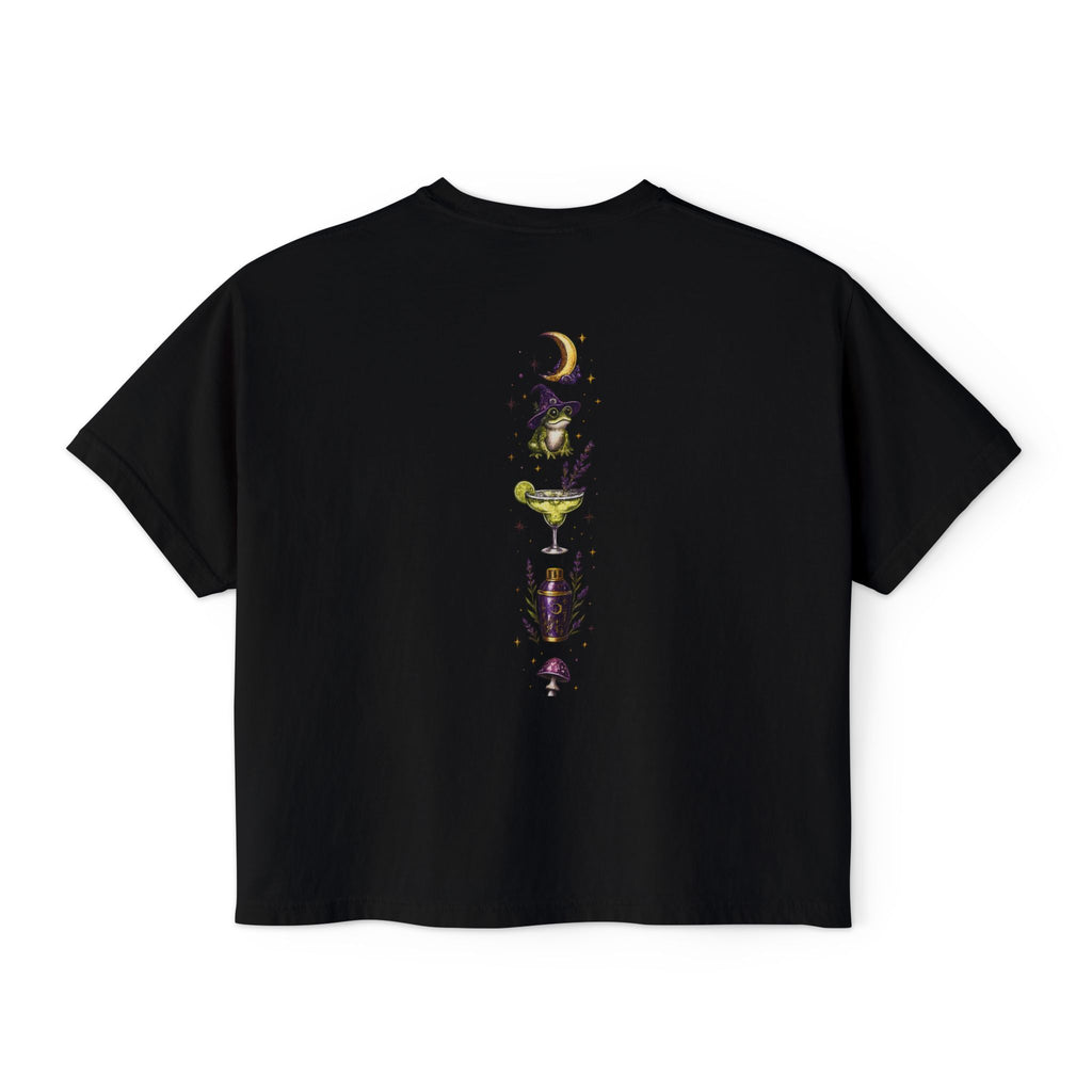 Cocktail Tee — “Put the Lime in the Coconut” Margarita Graphic Boxy Tee