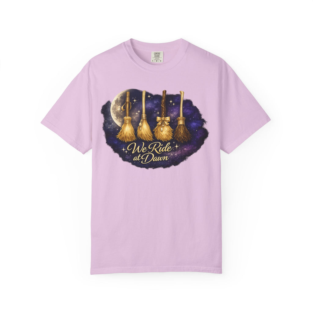 Witch Broomsticks 'We Ride at Dawn' T-Shirt