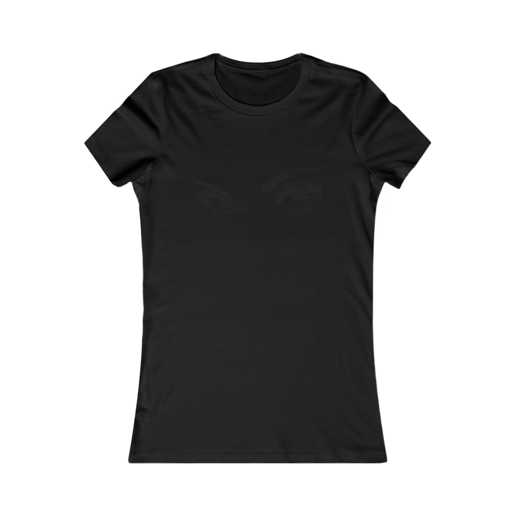 Allure Salon Women's Tee — Eyelash & Eye Makeup Graphic