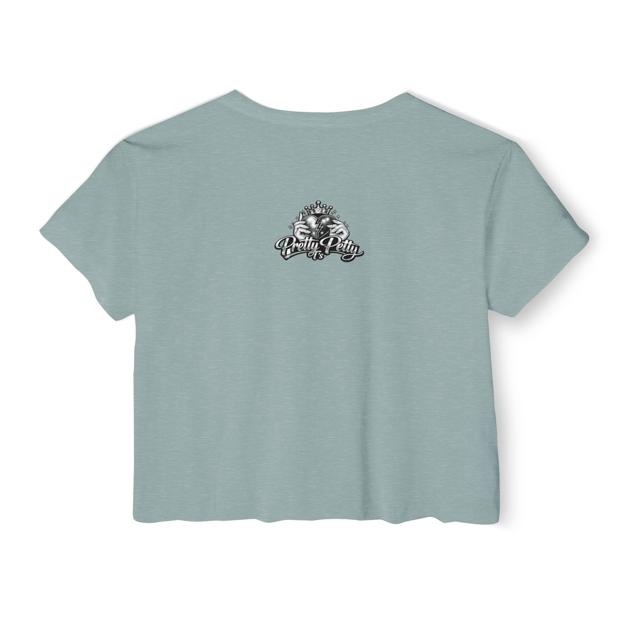 Crop Top — "I Don't throw shade i am the shade." Festival Graphic Crop Top
