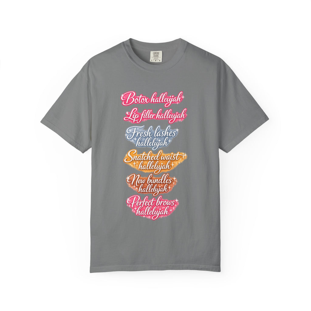 Beauty Boss Graphic T-Shirt — 'Hallelujah' Makeup & Lashes List