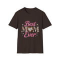 Best Mom Ever T-Shirt — Leopard Heart Mother's Day Tee
