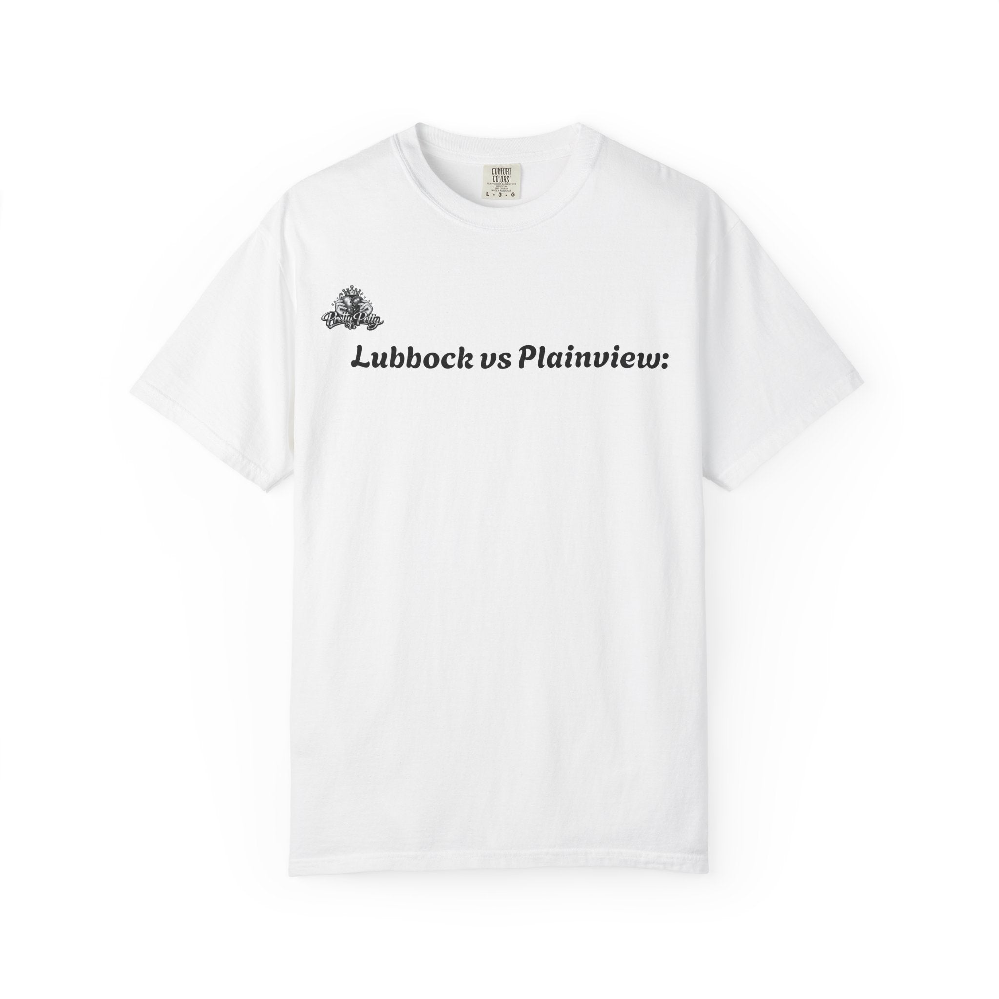 Lubbock vs Plainview Rivalry T-Shirt — "the rivalry nobody asked for but everybody watching"