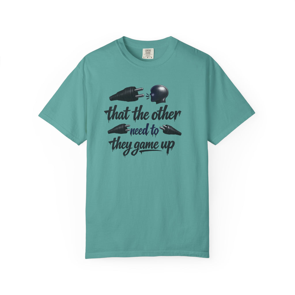 T-Shirt — 'That the Other Need to They Game Up' Bowling Graphic Tee