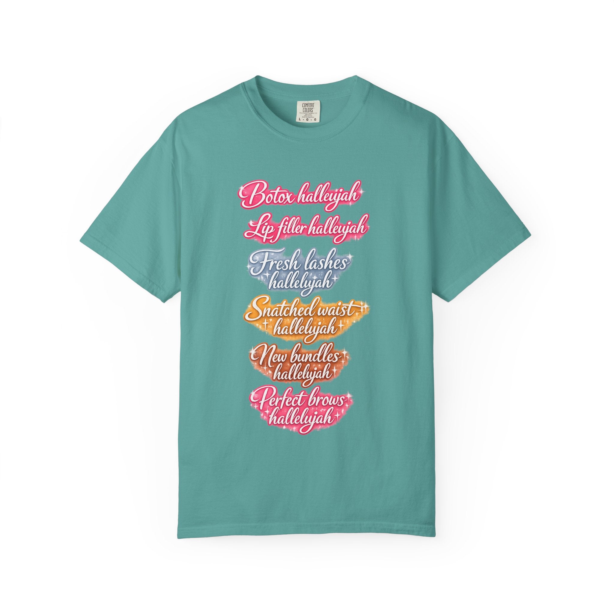 Beauty Boss Graphic T-Shirt — 'Hallelujah' Makeup & Lashes List