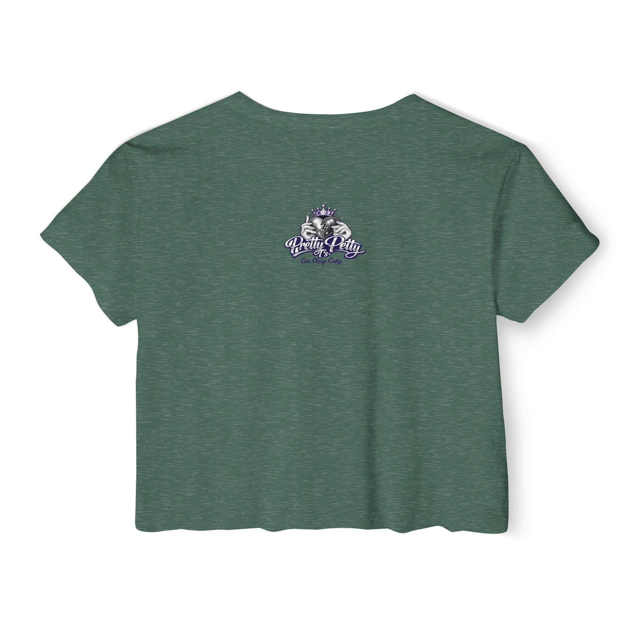 Festival Crop Top — Retro Pop Doll Graphic Crop for Women (Limited Edition)