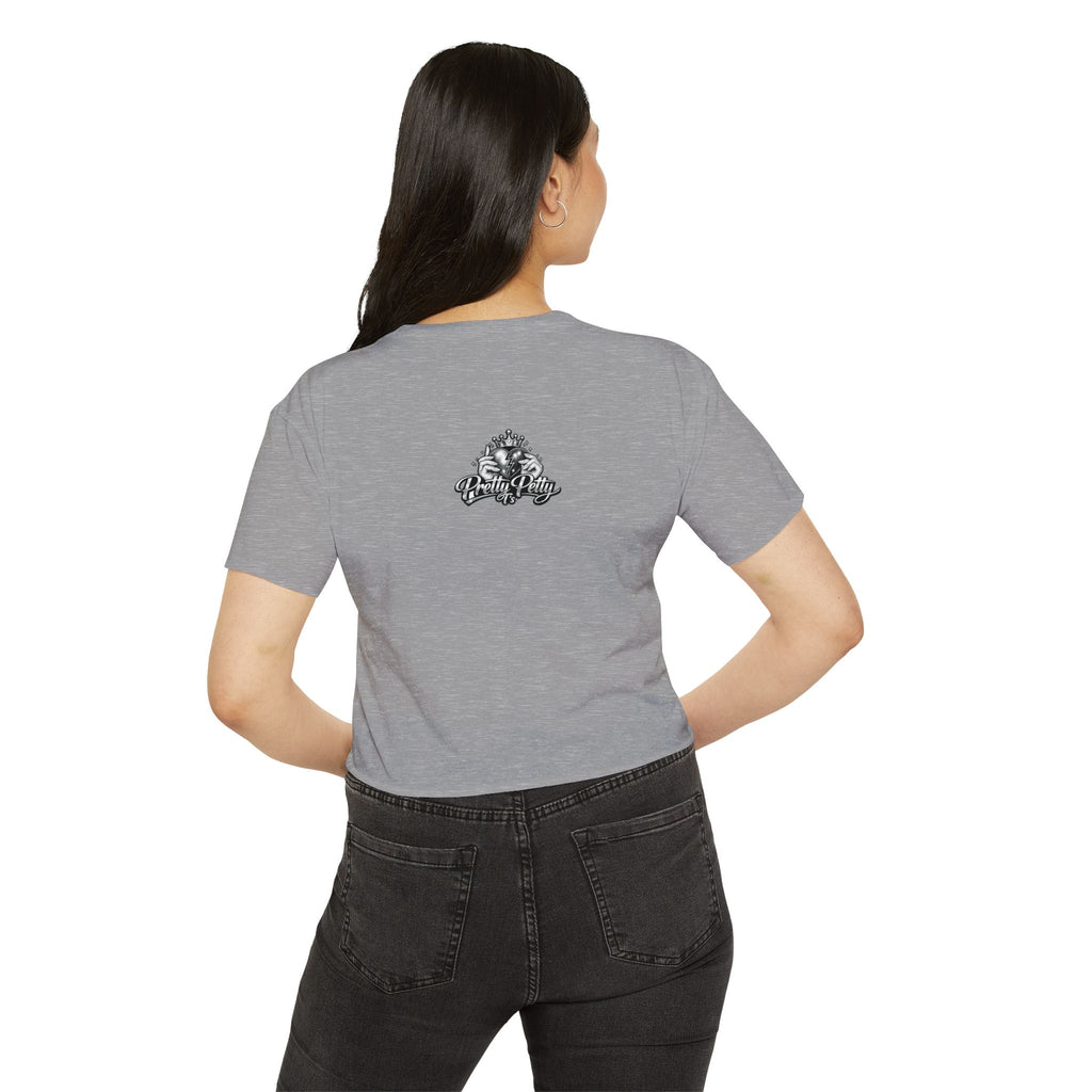 Festival Crop Top — 'I'm Just Here for the Wieners' USA Picnic Graphic