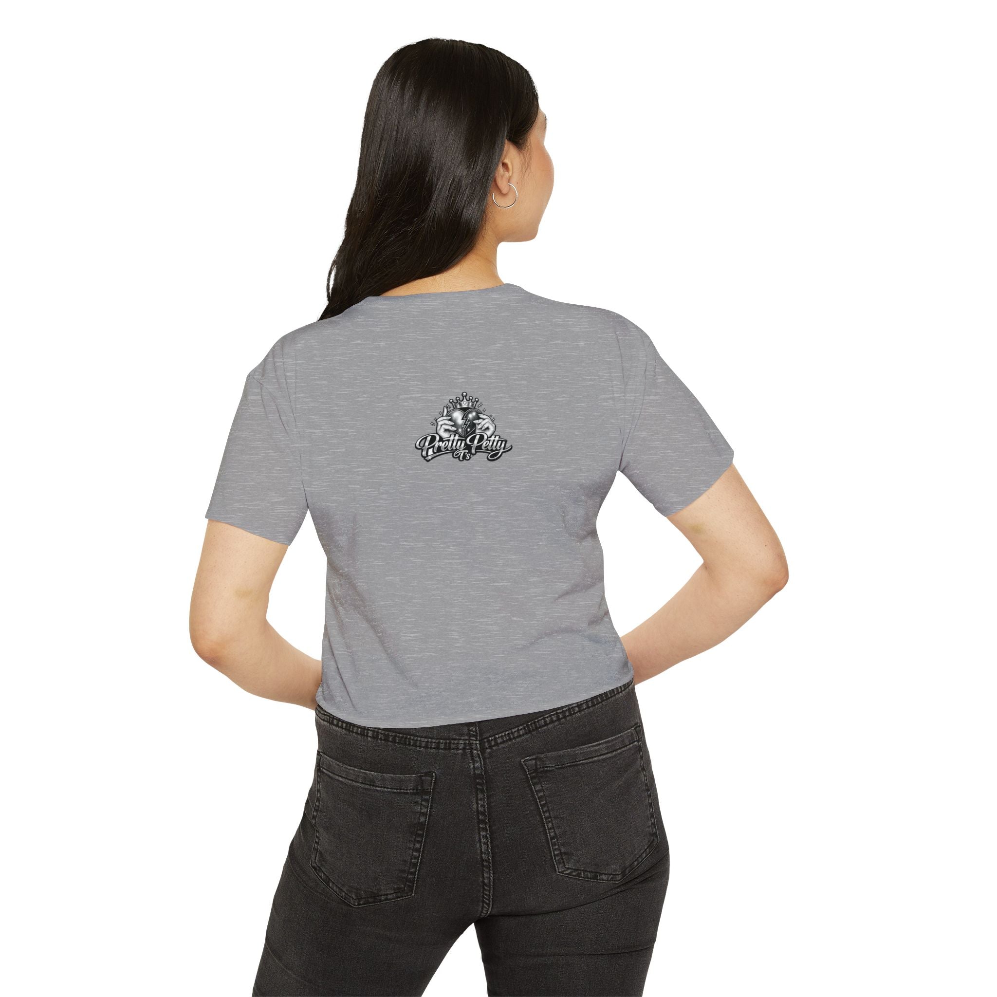Festival Crop Top — 'I'm Just Here for the Wieners' USA Picnic Graphic