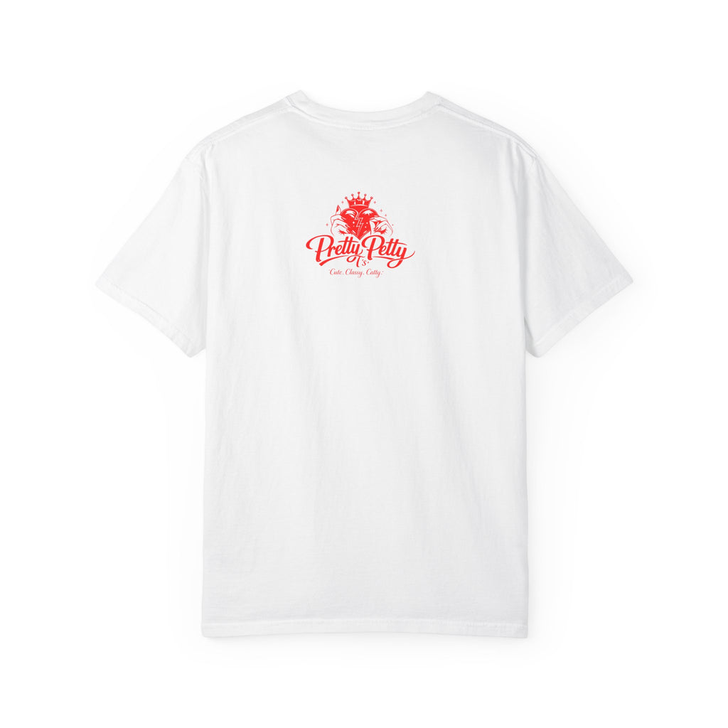 Independence Day Patriotic Graphic T-Shirt — 'Pretty Petty' Fireworks Design