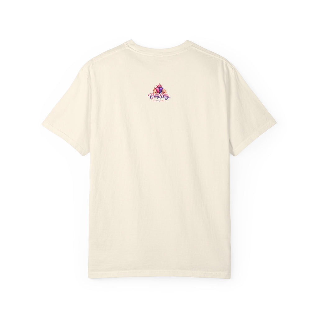 Christian Graphic Tee — "I Could Be Meaner But Jesus Said No" Pastel Bubble Letter T-Shirt