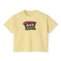 All These Hoe's Is Mid Boxy Tee — Funny Graphic Women's Cropped T‑Shirt