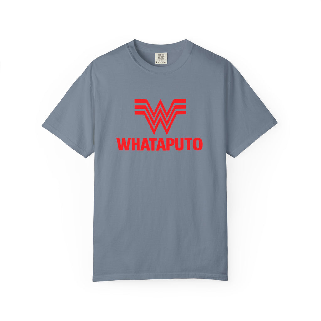 Whataputo Graphic T-Shirt — Bold Retro Logo Tee