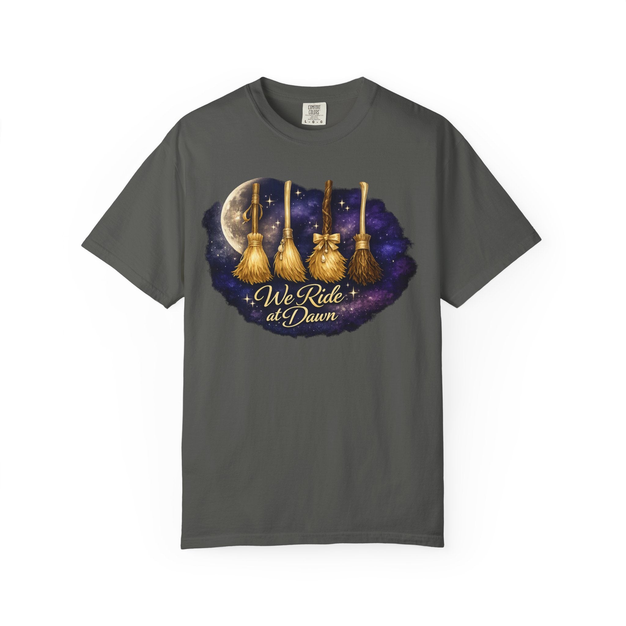 Witch Broomsticks 'We Ride at Dawn' T-Shirt