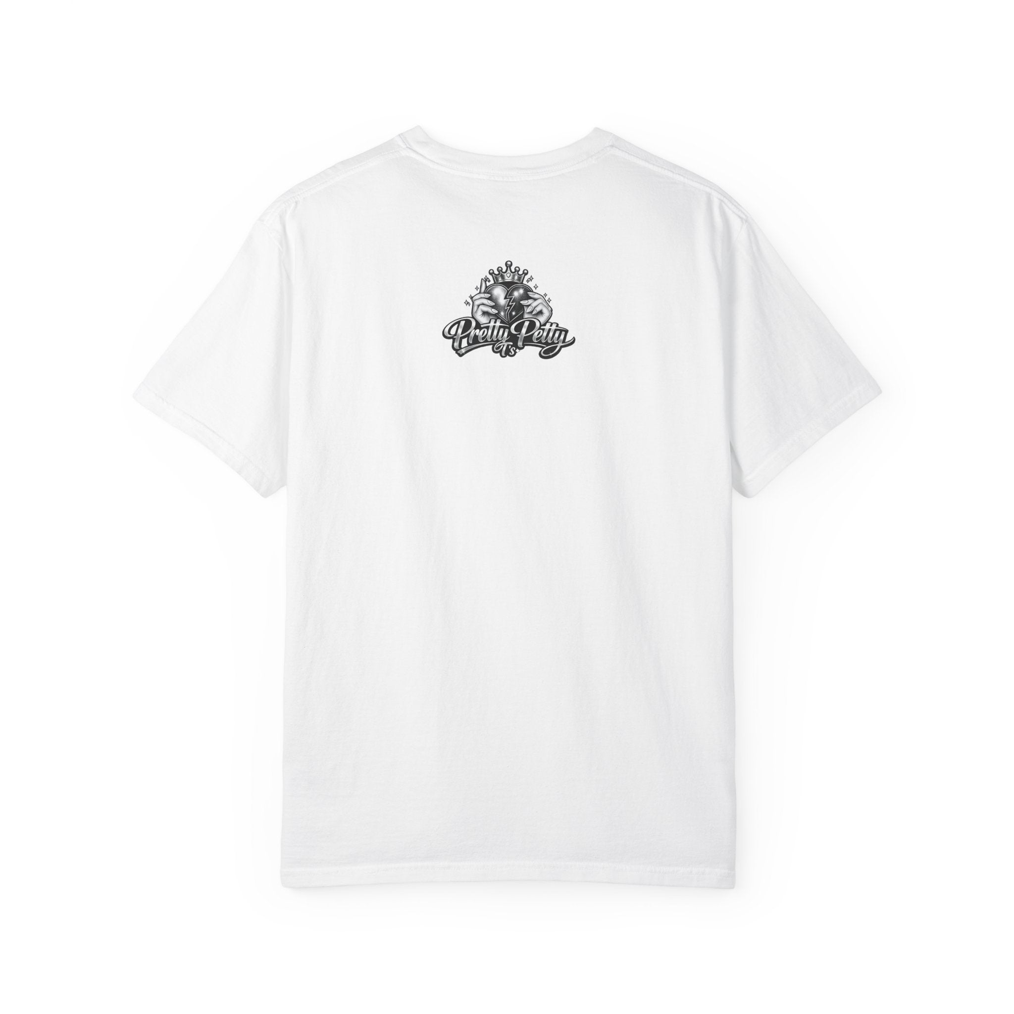 Graphic T-Shirt — "I Don't Keep Receipts, I Keep Distance." Front Quote Tee