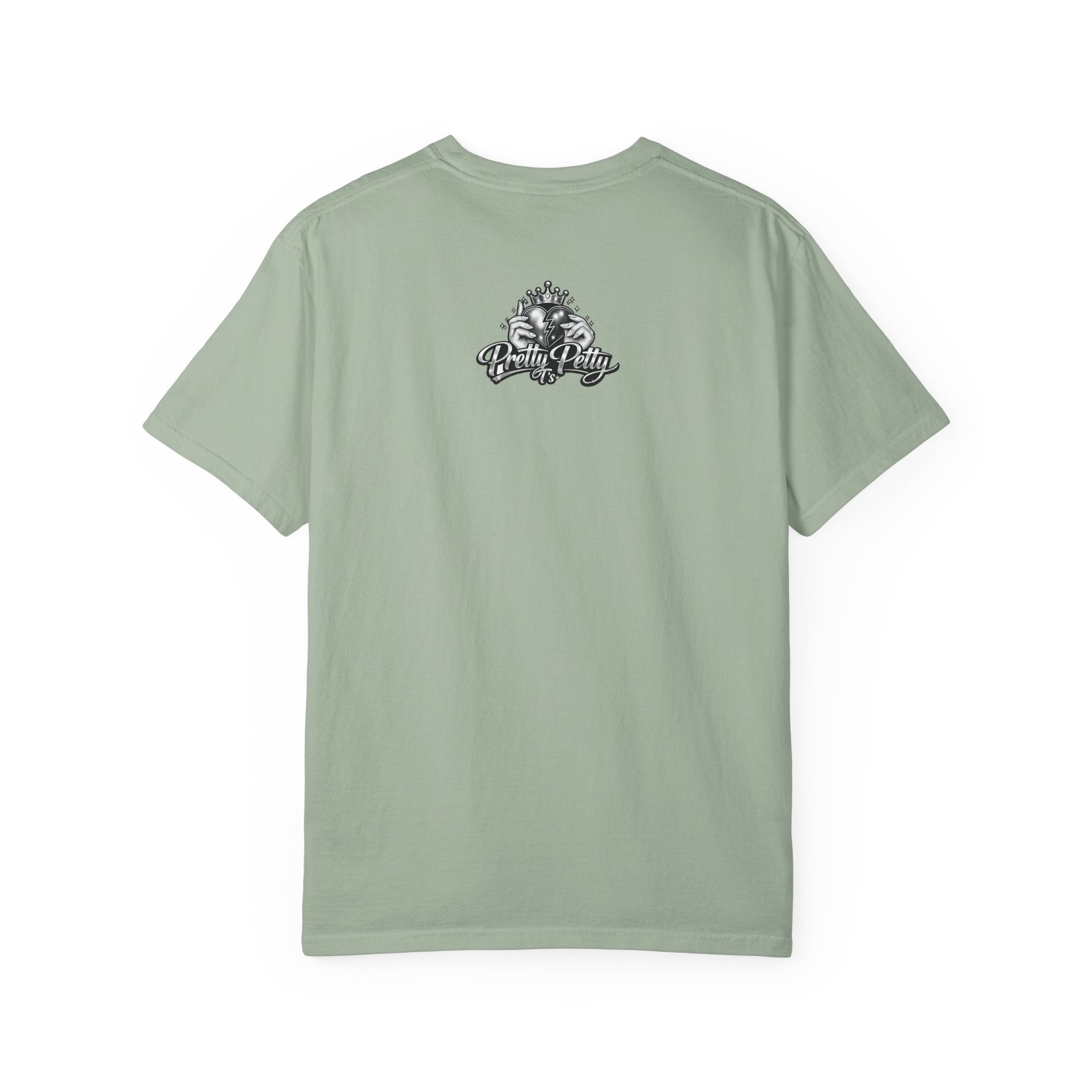 Graphic T-Shirt — "I Don't Keep Receipts, I Keep Distance." Front Quote Tee
