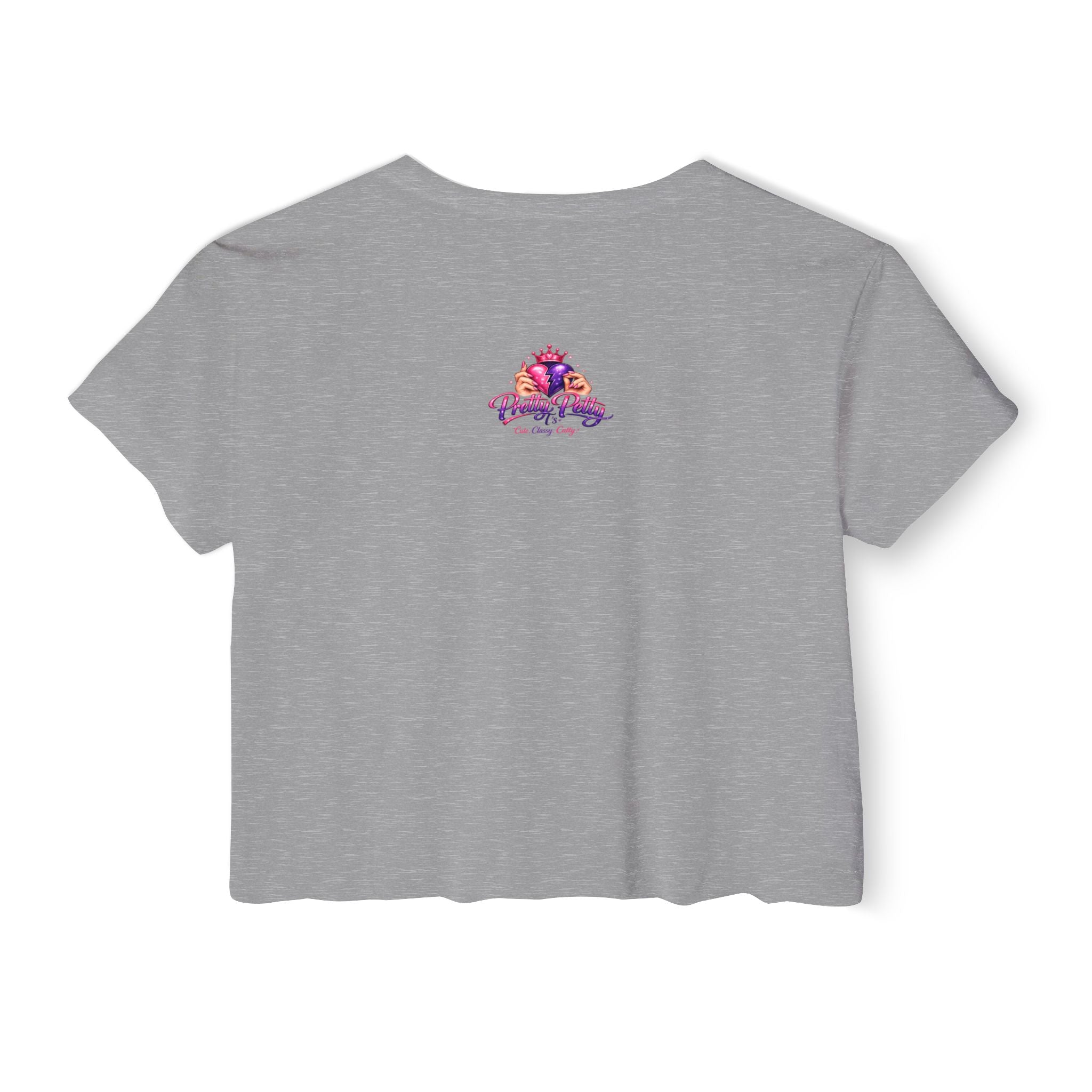 Festival Crop Top — "I'm Outside... Just Not For You" Graphic Tee
