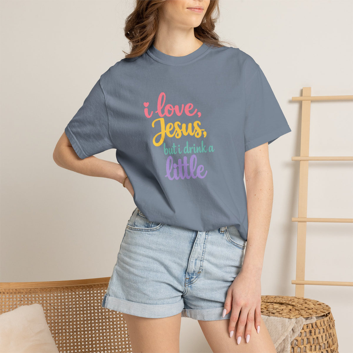 I Love Jesus But I Drink a Little Tee
