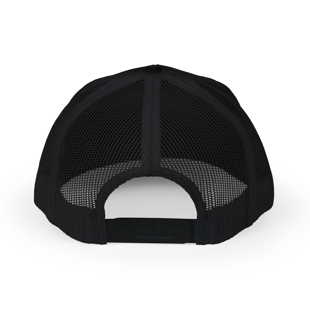 Papi Trucker Cap — Vintage Pink Script Snapback
