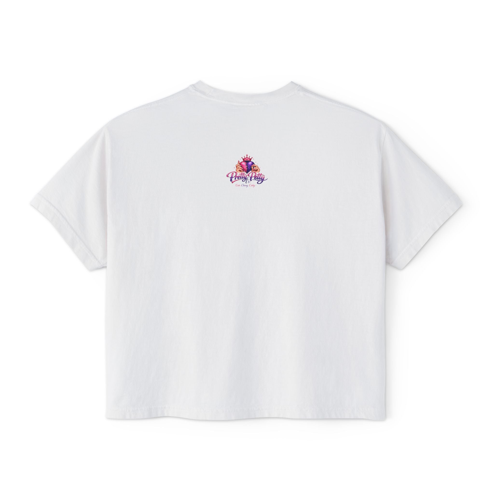 If You're Not Hot You Can't Sit With Us Women's Boxy Tee — Funny Sassy Graphic Crop T-Shirt