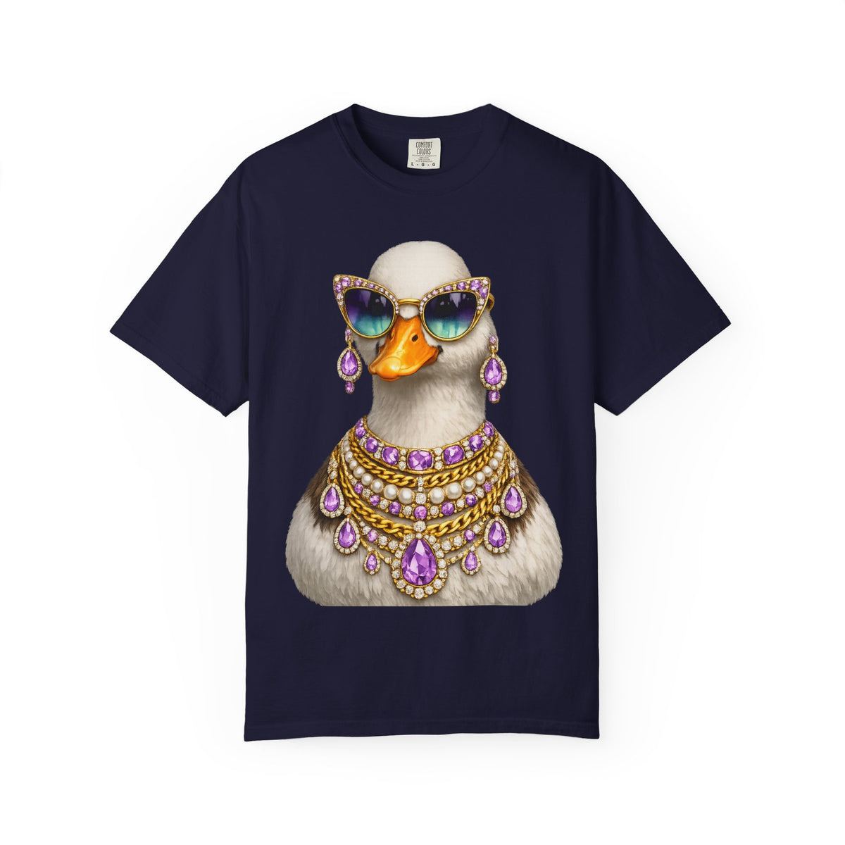 Glamorous Fashion Duck Garment-Dyed T-Shirt