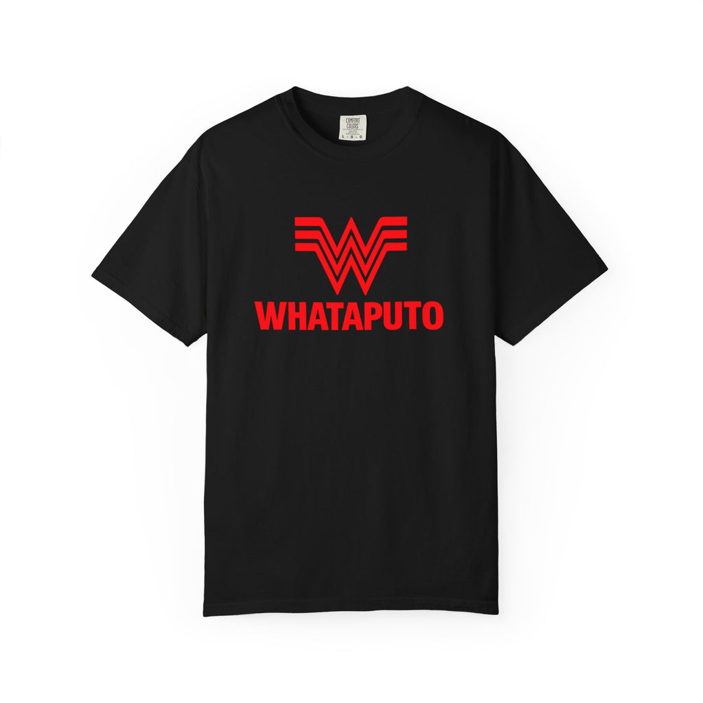 Whataputo Graphic T-Shirt — Bold Retro Logo Tee