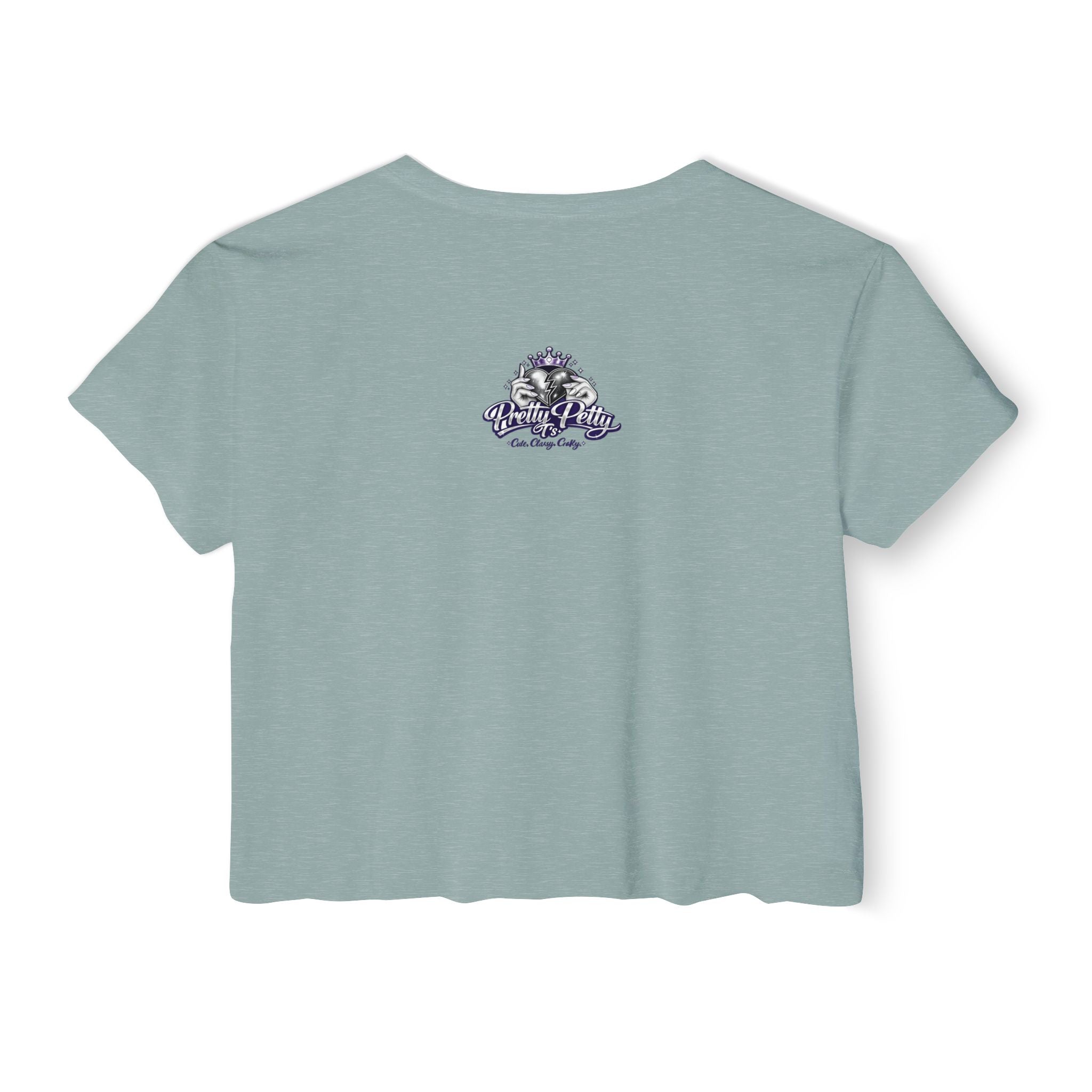 Festival Crop Top — Retro Pop Doll Graphic Crop for Women (Limited Edition)
