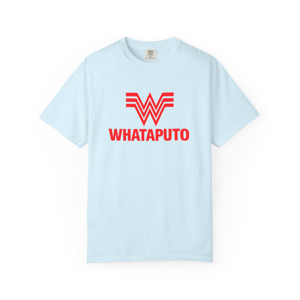 Whataputo Graphic T-Shirt — Bold Retro Logo Tee