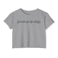 Crop Top — "I Don't throw shade i am the shade." Festival Graphic Crop Top