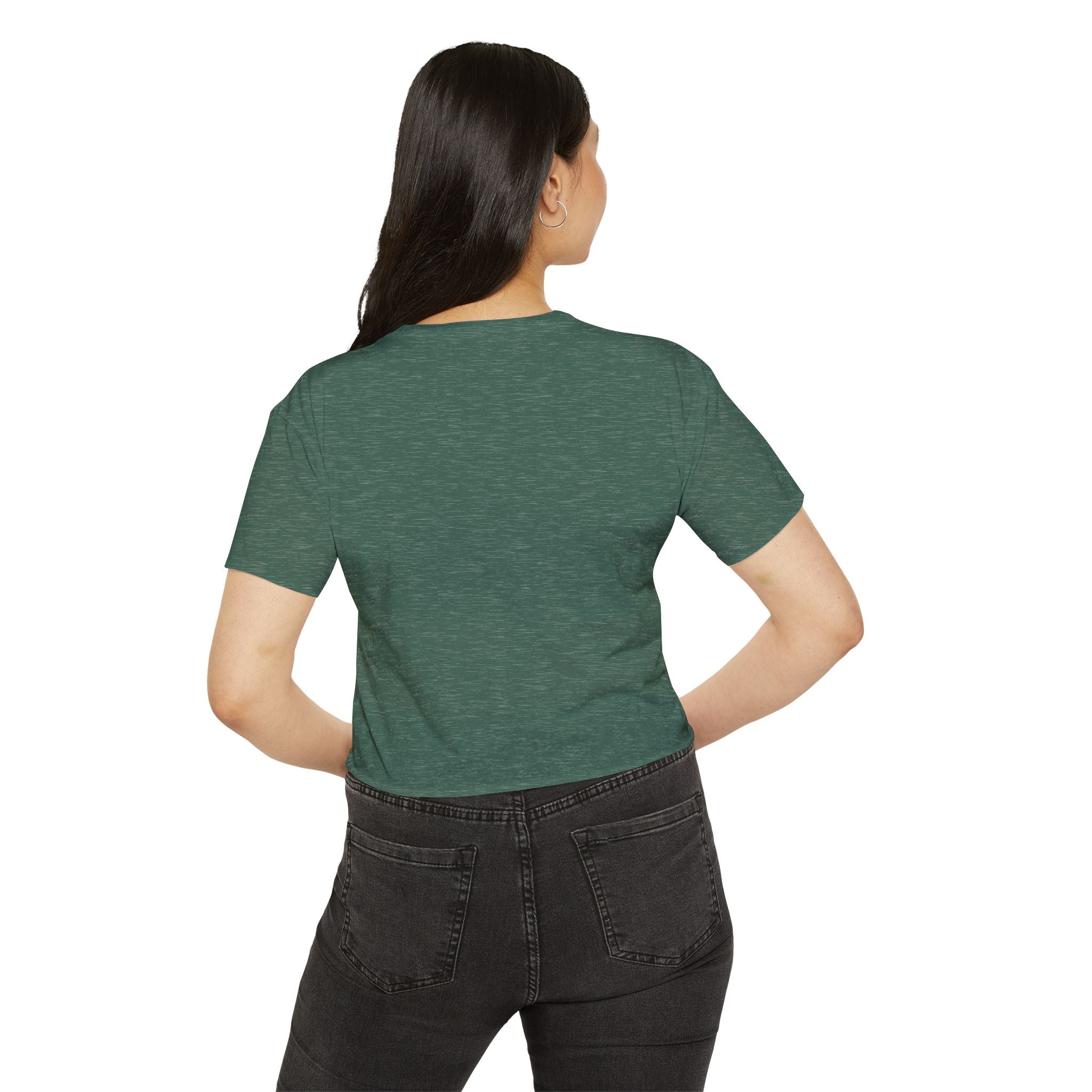 Made in the 80's Crop Top — Women's Retro Festival Tee