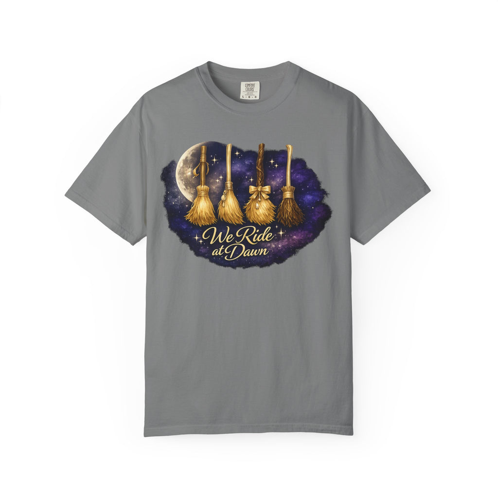 Witch Broomsticks 'We Ride at Dawn' T-Shirt