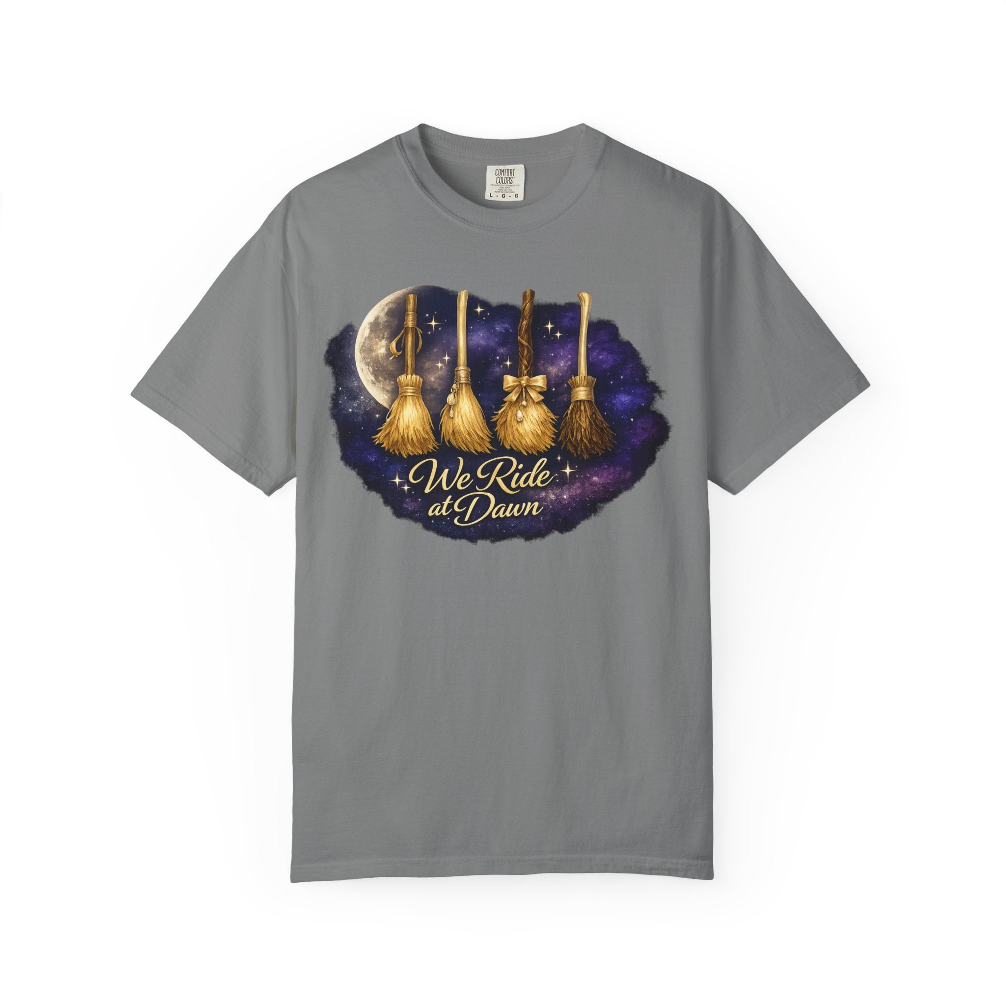 Witch Broomsticks 'We Ride at Dawn' T-Shirt