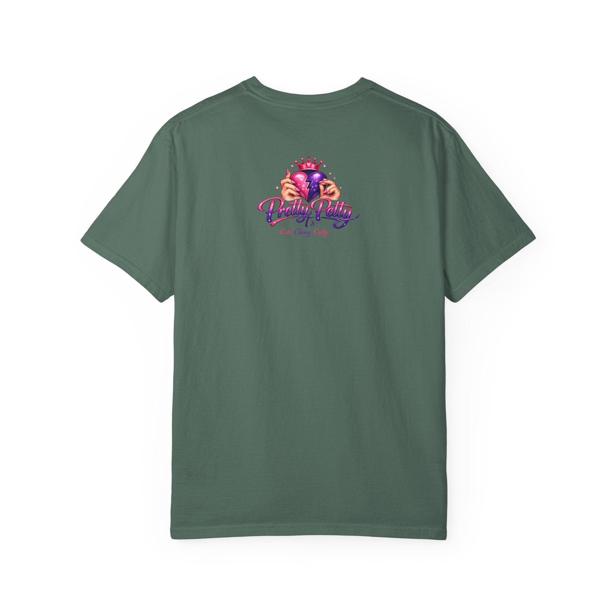 Graphic T-Shirt — "This Ain't Drama...this is Panhandle production." Back Logo Pretty Petty Design