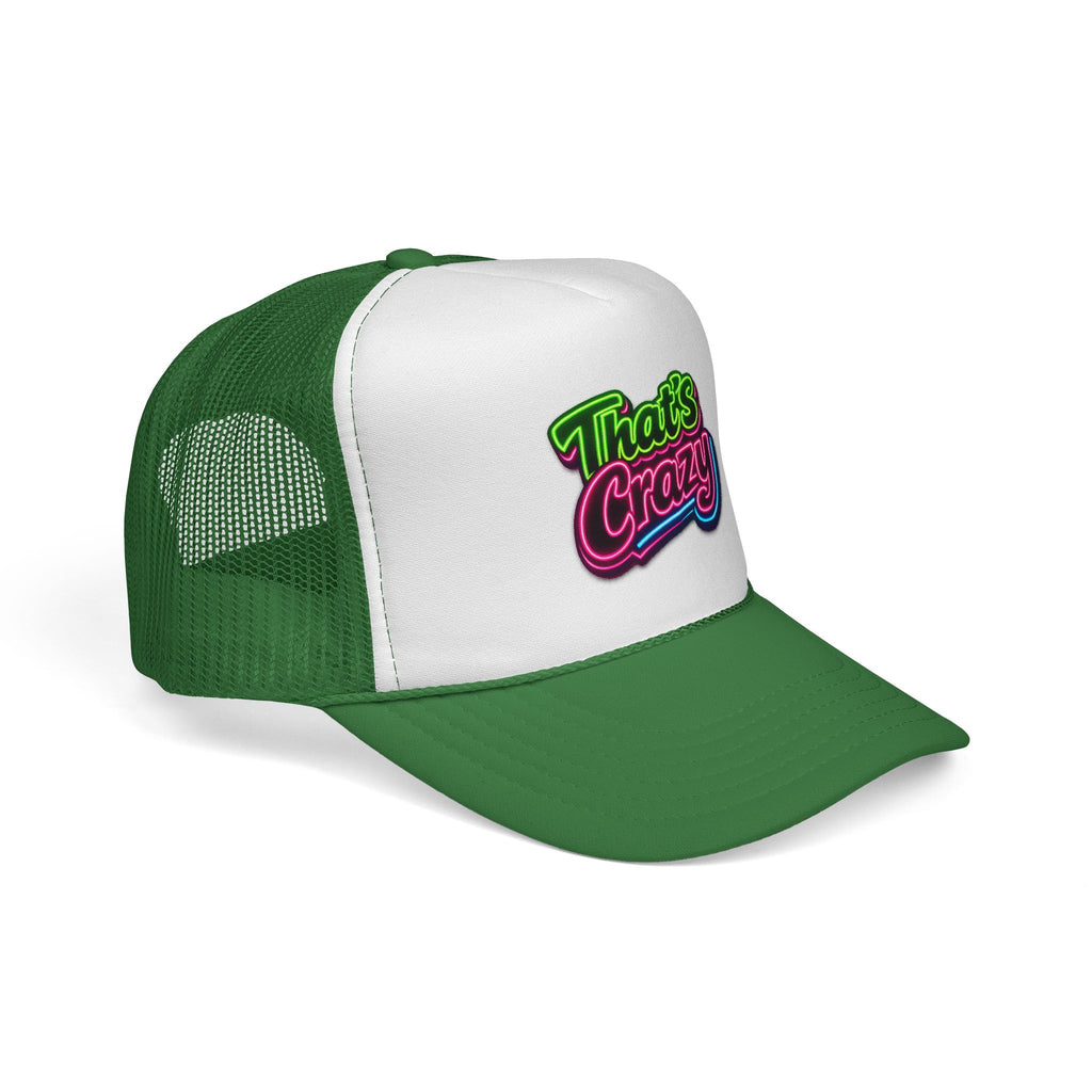 Trucker Cap — "That's Crazy" Retro Neon Patch